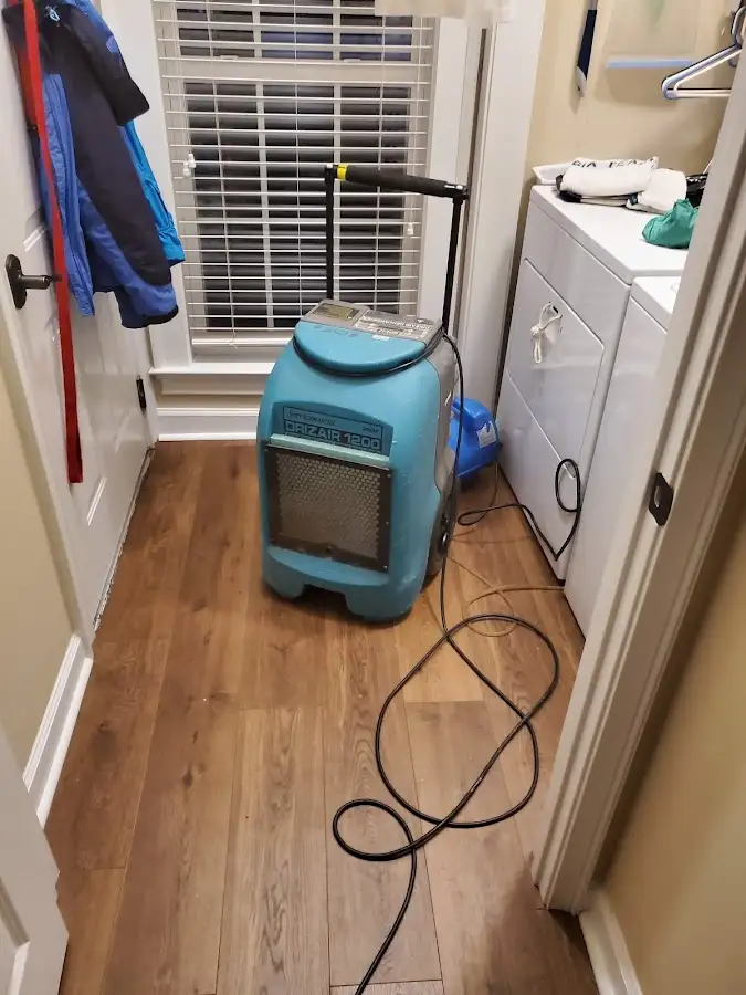 Commercial dehumidifier deployed for Crawl Space Restoration in Pine Ridge